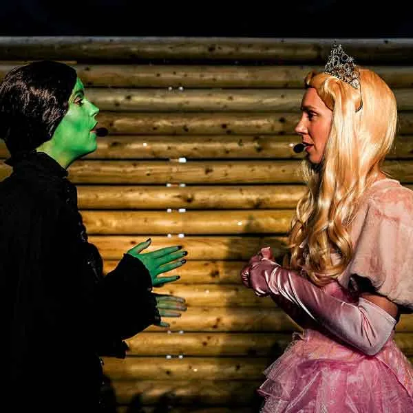 Wicked character shows half term